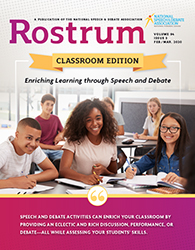 Rostrum Magazine Cover February/March