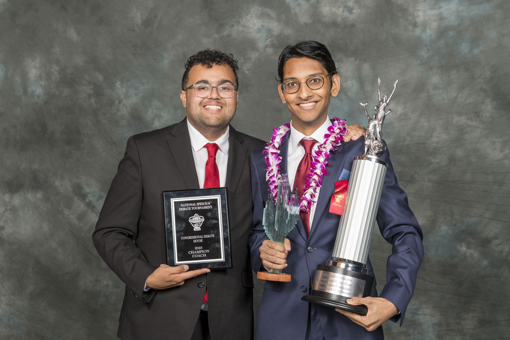 A record number of competitors, coaches and spectators attended the National  Speech and Debate Tournament in Phoenix and Mesa.