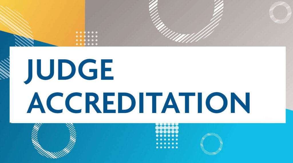 Judge Accreditation