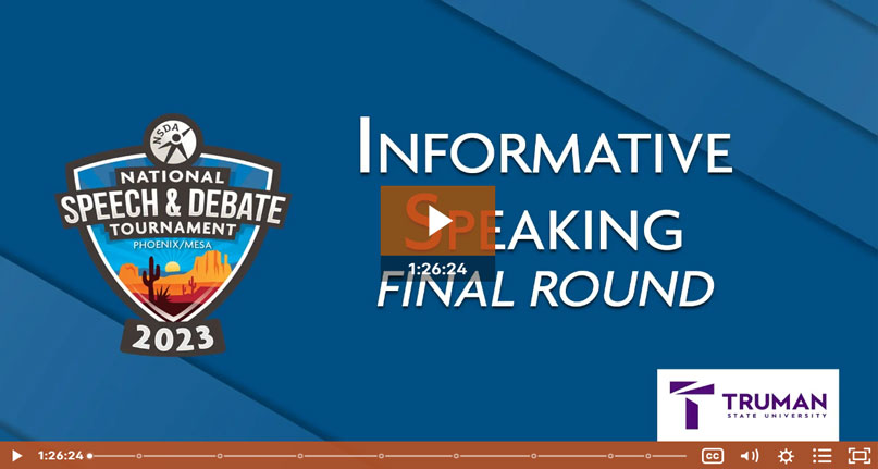 Nationals 2023 – Informative Speaking Finals<br />
