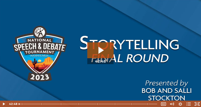 Nationals 2023 – Storytelling Finals<br />
