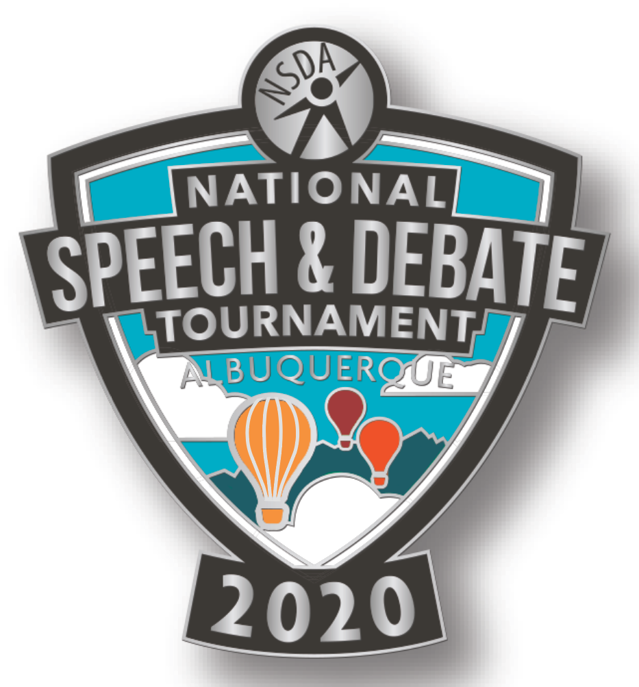 2020 NATS Souvenir Pin | National Speech &amp; Debate Association