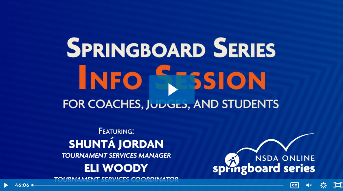 Springboard Info Session Recording